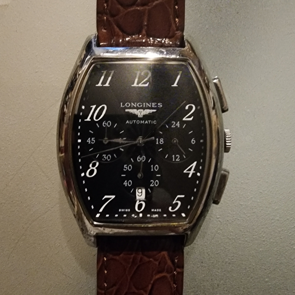 Mens Fashion Longines Homage QUARTZ Watch